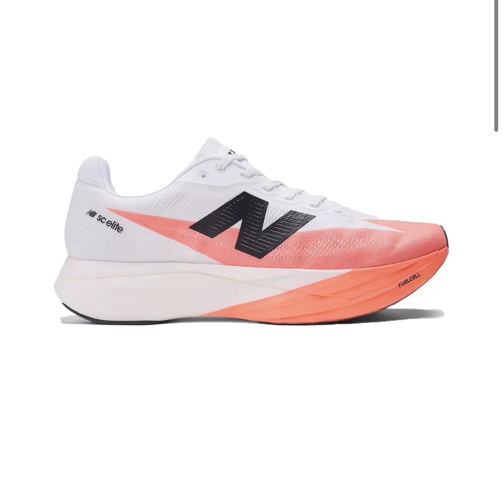 New Balance Women’s Running Shoe - White & Coral